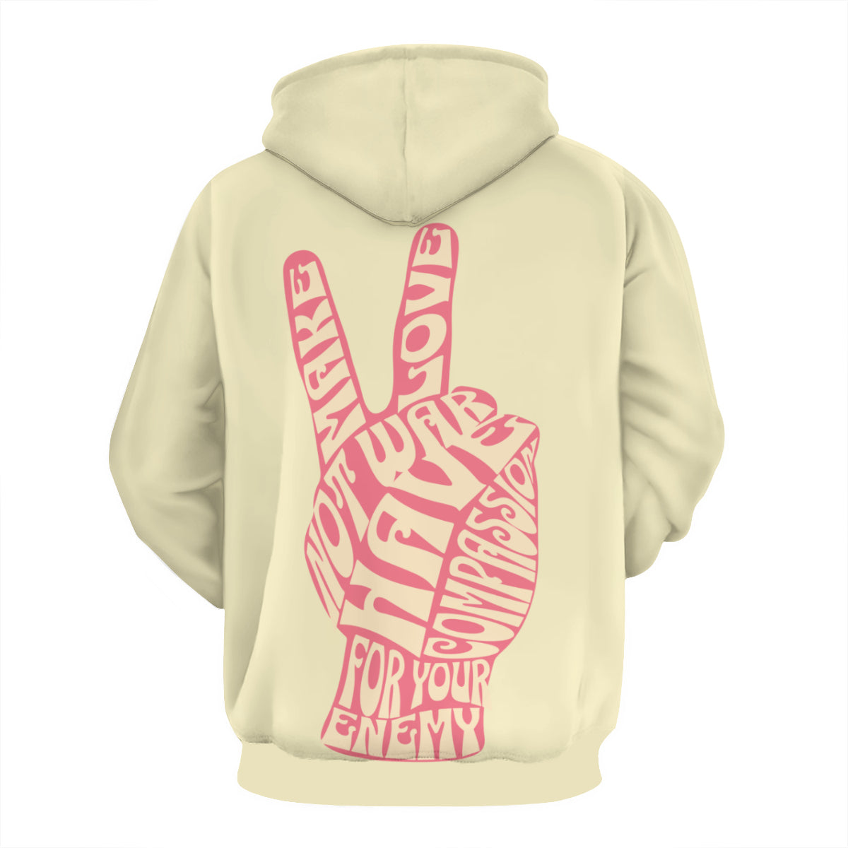 Make Peace Not War - Cotton Hoodie