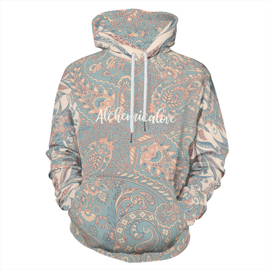 Paisley Dreams - Cotton Hoodie